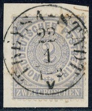 NDP Nr. 17 gestempelt mit