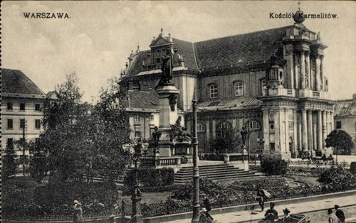 Warszawa warschau polen - ak,
