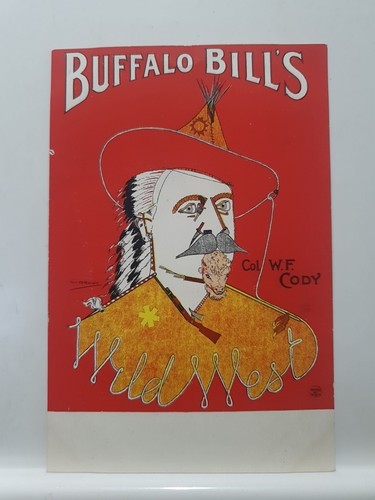 Alte postkarte buffalo bills - postkarte,,