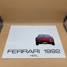 FERRARI 1992 Calendar