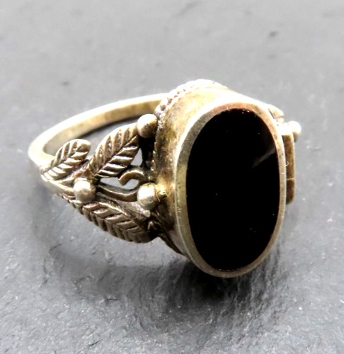 Schöner medaillon ring 925er - schöner,