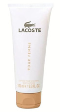 LACOSTE pour Femme 100 ml Bodylotion Neu Damen-Body-Lotion