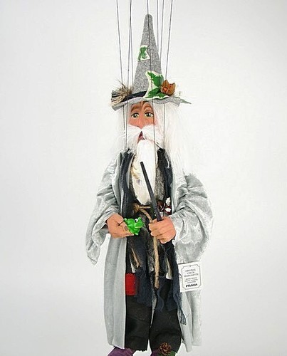 Czech folk art marionette - czech,