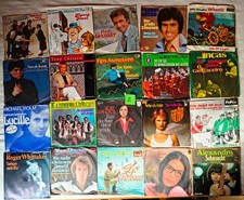 Singles Schallplatten Schlager