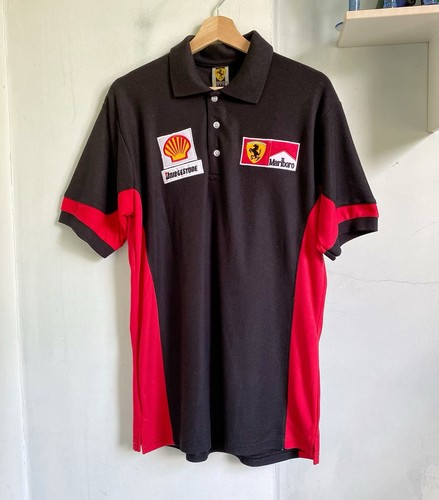 Vintage ferrari schwarz rot - schwarz,