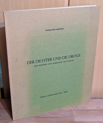 Marianne kesting der dichter - kesting,