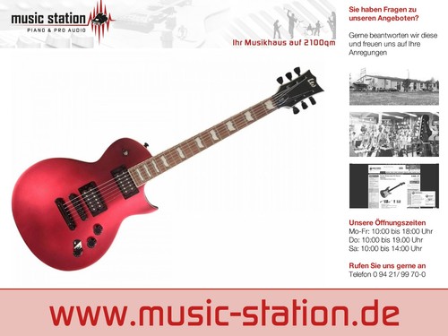 Ltd 256 cars gitarre - cars, e-gitarre