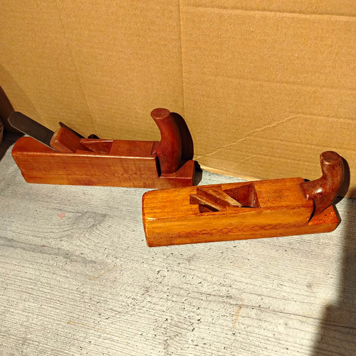 Handhobel aus holz - holz, braun