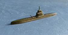Delphin Metall Modell DEL 19 - 1:1250 schwedisches U Boot Hajen Kriegsmarine
