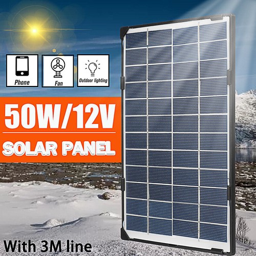 50w 12v solarpanel - 12v,