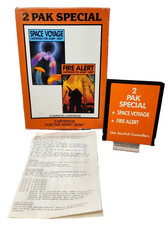 2 Pak Special Space Voyage & Fire Alert Atari 2600 mit OVP