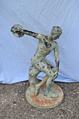 Bronze diskuswerfer massiv - bronze,