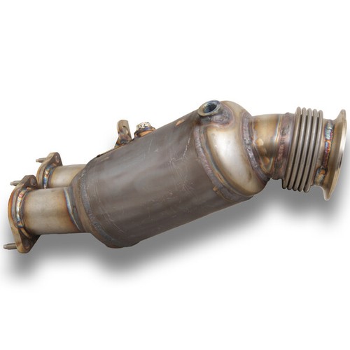 Hjs edelstahl downpipe - downpipe, kat