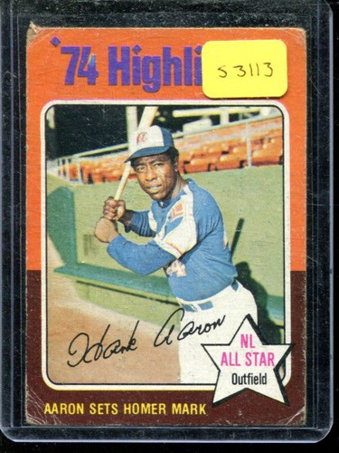 B0115 1974 topps karten - b0115-, bb