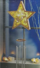 LED-Stern Klangspiel  Starlight Stern mit Weihnachtsmotiv  LED Beleuchtung