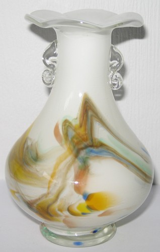 Mundgeblasene vintage vase - mundgeblasene, aus