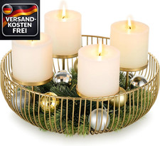 Moderne Metall Adventskranz