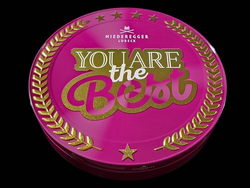 Blechdose niederegger marzipan - niederegger,