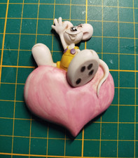Diddl Magnet mit Herz