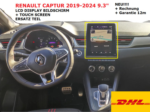 Renault captur 2020 2024 lcd - renault, 2020-2024