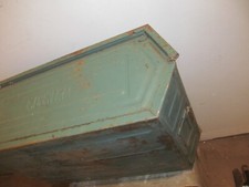 grüne Excentra LAGERKISTE Kiste BOX METALL CONTAINER STAPELBOX ca.51x32x20cm