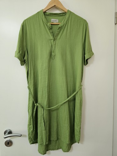 Leinen viskose kleid - viskose, damen