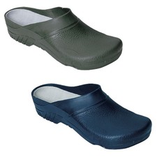 Garten Clogs VEILCHEN oder EFEU Gartenclogs Gartenschuhe Grün o. Blau Gr. 35-46