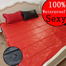 Sex Wetgames Lack Latex PVC Laken Bettlaken Spielwiese Öl/Spa Aufblasbare Kissen