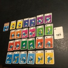 Maxi Mini Schwarzer Peter "Die Schlümpfe"