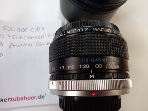 Teleconverter soligor 7 2x - soligor, c/d