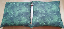 2 Siena Garden Prime Dekokissen 45x45cm grün L53589 Lounge Kissen Garten Palmen 