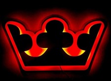 Rot Cabin Licht 24V LED Platte