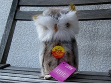 Steiff 2625/15 Uhu Eule "Wiggi" !!! WERKMUSTER !!! Archiv 16.02.1978 !!! TOP neu