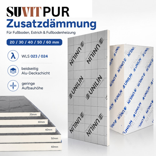 Suvit pur pir zusatzdämmung - pur/pir,