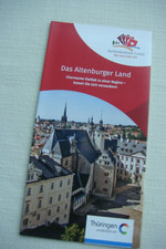 Das Altenburger Land  -  Reiseführer Faltblatt