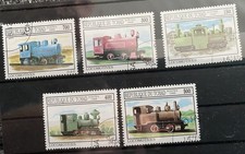 Briefmarken Motiv Eisenbahn, 5