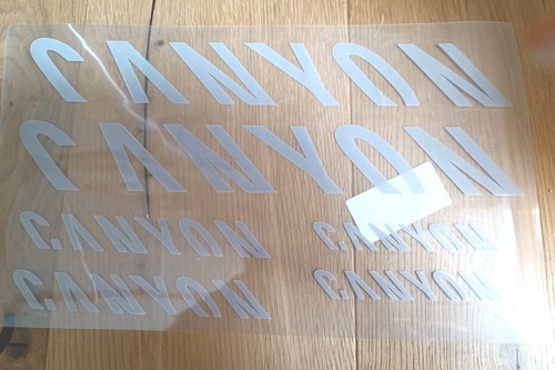 Canyon sticker aufkleberset - sticker,
