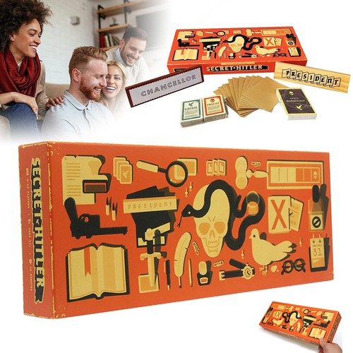 Secret hitler brettspiel - hitler,