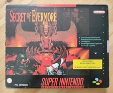 Secret of Evermore in Big Box OVP mit Spieleberater - Super Nintendo SNES  ⚡