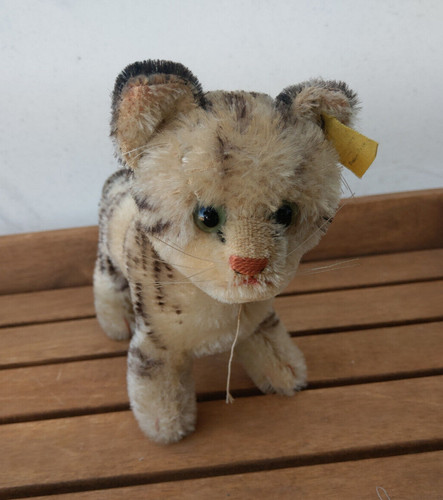 Steiff katze tabby knopf im - steiff,