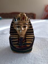 Tutanchamun Ägyptische Pharao Statue Figur Ägypten Deko Resin Sammler 4,5cm