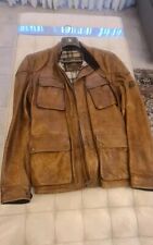 Belstaff Leather Jacke PANTHER Cognac Biker XXL Leder ORIGINAL 