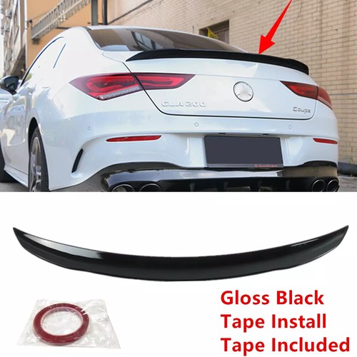 Glänz schwarz heckspoiler - glänz,