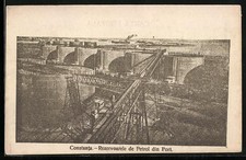 Constanta, Rezervoarele de Petrol din Port, Ansichtskarte 