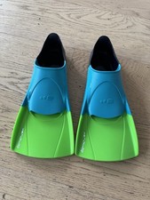 Deacathlon - Nabaiji Schwimmflossen Silifins - blau/gelb