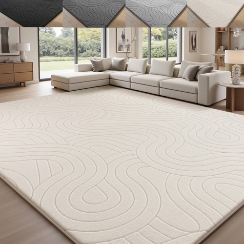 Teppich wohnzimmer kurzflor - teppich,