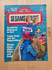 Sesamstraße Zeitschrift - Heft Nr.4 von 1971 - vollständig inkl. Miniposter 