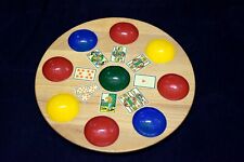 Mini Pochen Pochbrett Holz Pochspiel alt