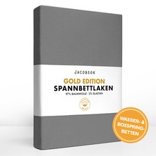 Spannbettlaken Jersey Wasserbett Boxspringbett Spannbetttuch 200g/m² GOLD EDITIO