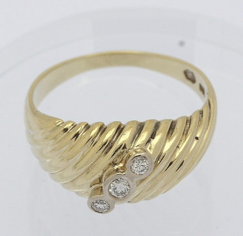 Ring 14k 585 er gelb - kt,